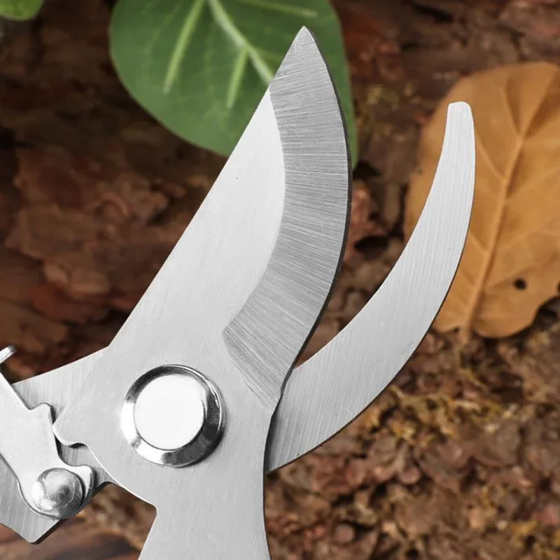Edelstahl Schere Blume Cut Anordnung Beschneiden Obst Baum Garten Zweig Schneiden Haushalt Pfropfen Gartenarbeit Schere – Detail 7