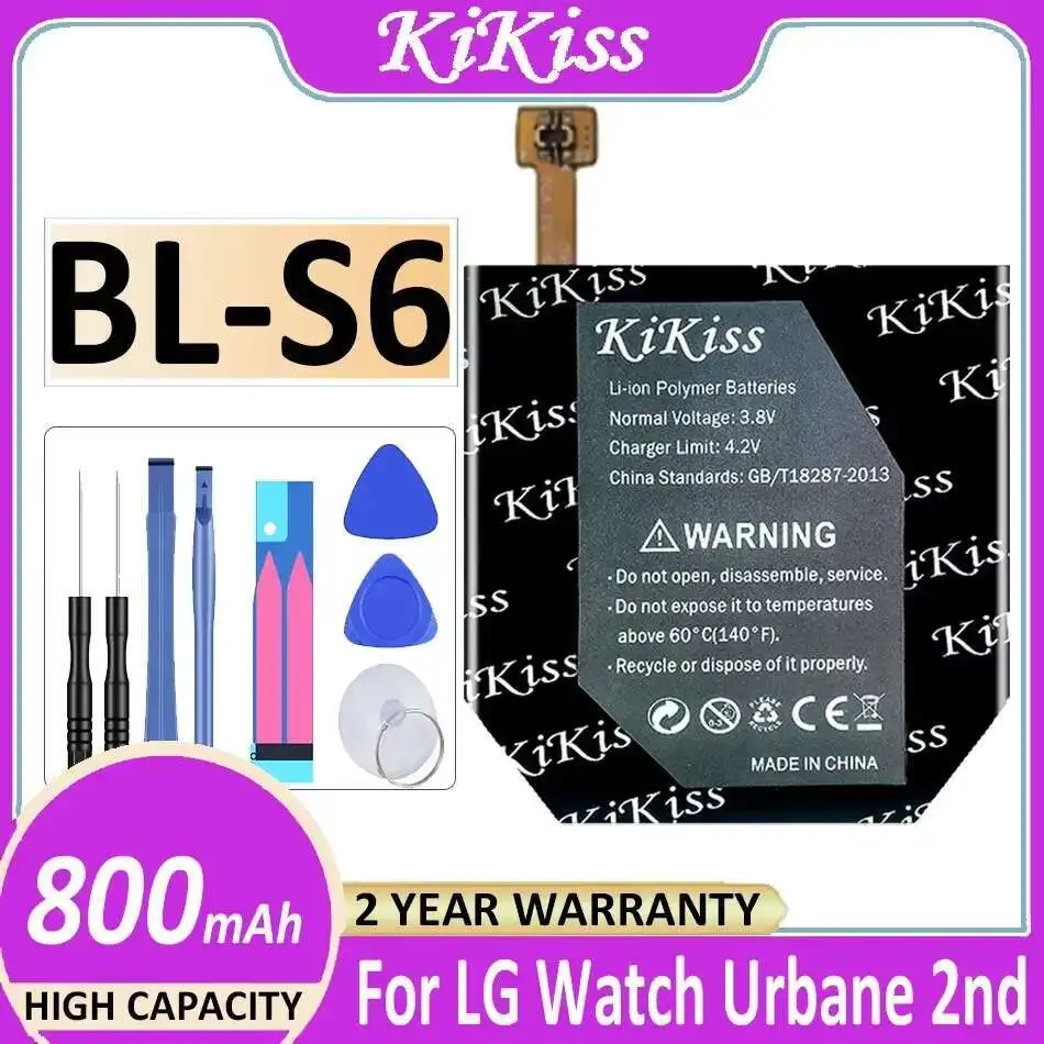 

Environmentally Friendly For LG Watch Urbane 2Nd Edition Lte W200 W200A Premium Replacement 800Mah BL-S6 Battery