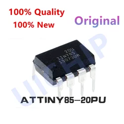 (1-10piece)100% New ATTINY85-20PU ATTINY85 ATTINY85- 20 DIP8 DIP-8 Original MCU IC