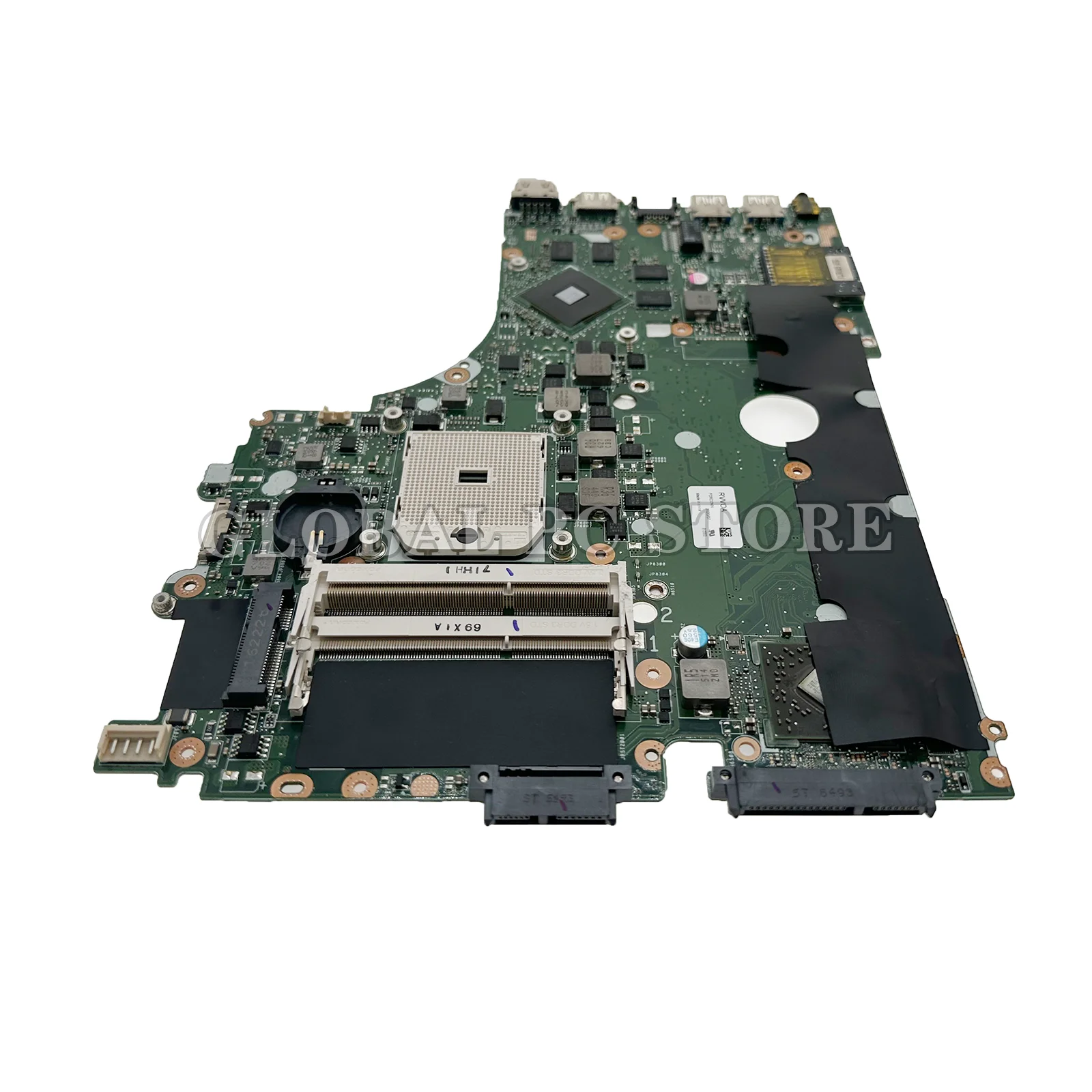 Placa-mãe portátil KEFU X550/X570 Para ASUS X550D X750D X550DP X750DP A550D F550D K550D LVDS/EDP