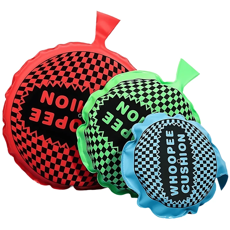 Coussin Péteur Whoopie - Jouet Farce Pet, Caoutchouc 14x11 Cm, Drôle, Anti-stress - Cadeau Enfant
