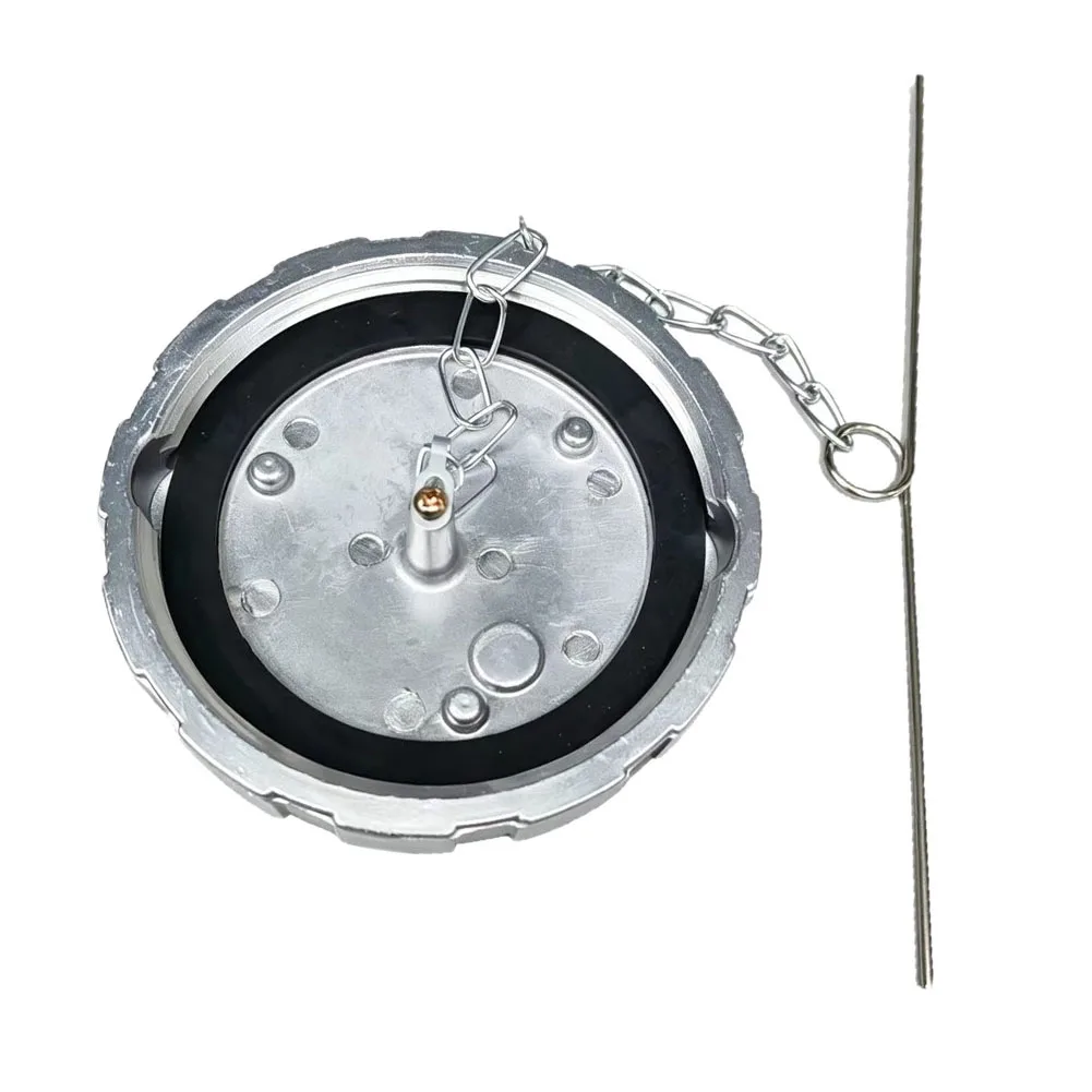 For Fuel Tank Replacement Silver Fuel Tank Cap Outdoor Fuel Cap For Vehicles Non Locking Cap Direct Replacement