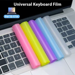 12-17 Inch Universal Laptop Keyboard Cover Protector Waterproof Dustproof Silicone Notebook Computer Keyboard Protective Film