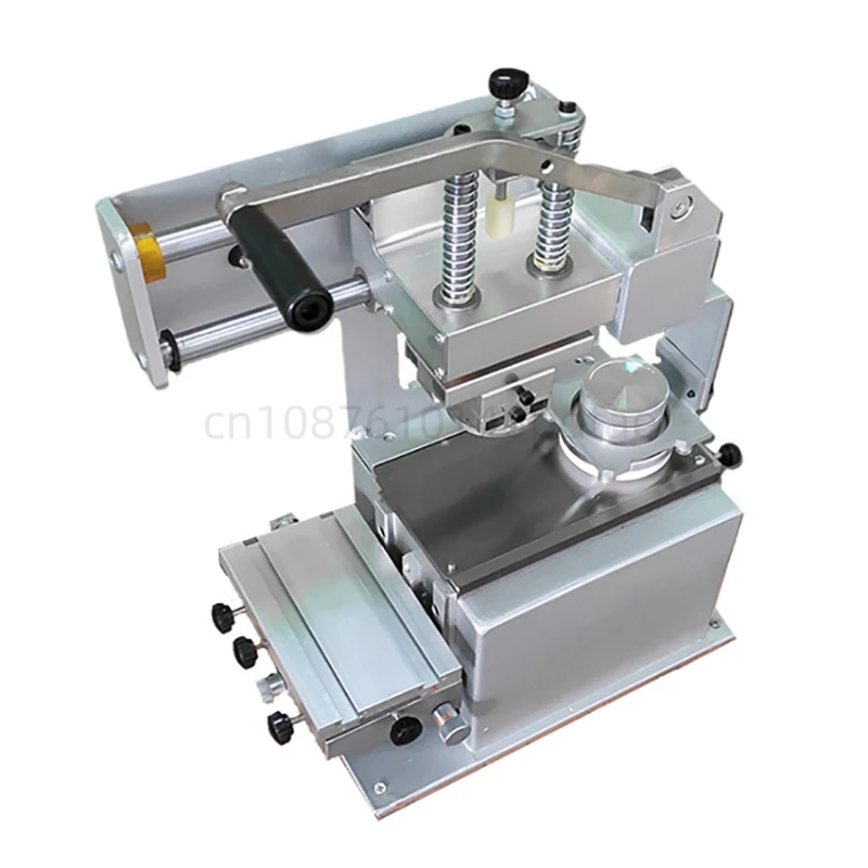 Manual Sealed Ink Cup Pad Printer Small Inkwell Pad Printing Machine Shifting Press 100x215mm Steel Plate Pad Printer Machine