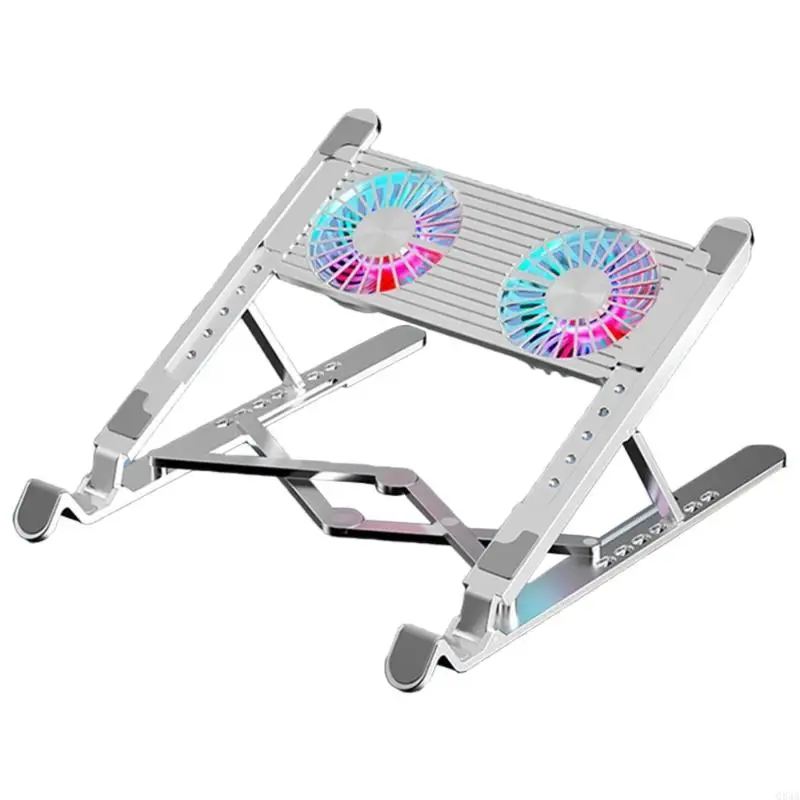 Q84A جهاز تبريد الكمبيوتر المحمول حامل مروحة تبريد خارجي