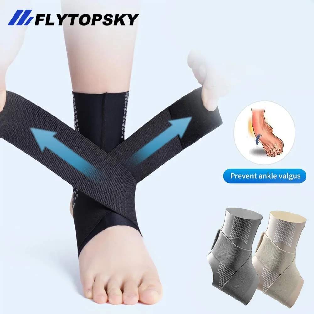 

1 PCS Compression Ankle Brace With Support Strap Ankle Support for For Arch,Ankle Support,Football,Basketball,Volleyball,Running