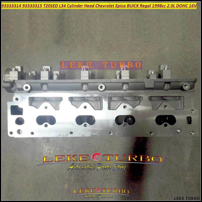 ww T20SED L34 Engine Cylinder Head 93333314 93333315 For Chevrolet Epica For BUICK Regal 1998cc 2.0L DOHC 16V