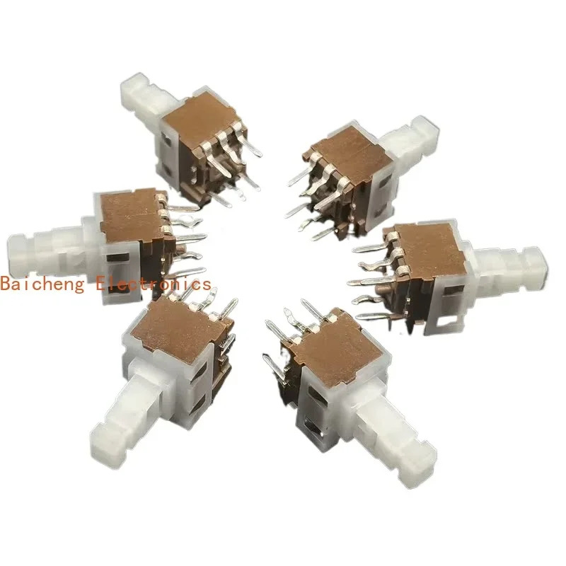 10PCS ESB31L400 press switch 8.5 * 8.5 self-locking button 6-pin lock small home appliance switch