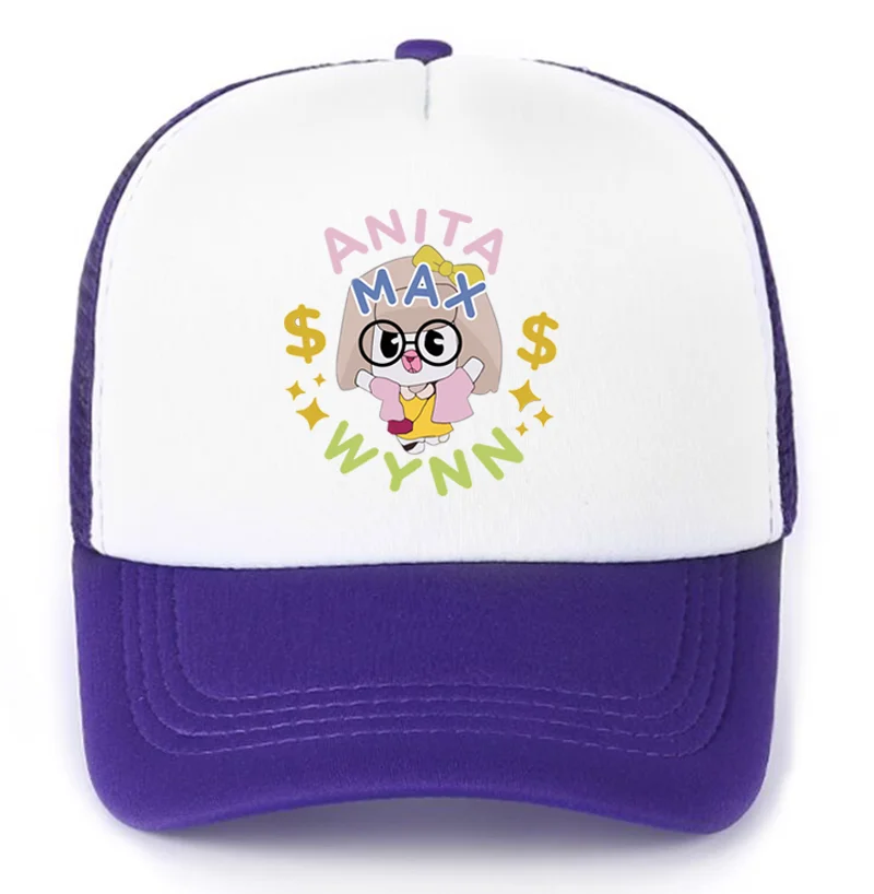 Trend ige anita max wynn Schaum Trucker Hut niedlichen Mesh Snapback Caps Junge Mädchen Sonne Strand Baseball Cap weibliche Sommer atmungsaktives Visier – Detail 2
