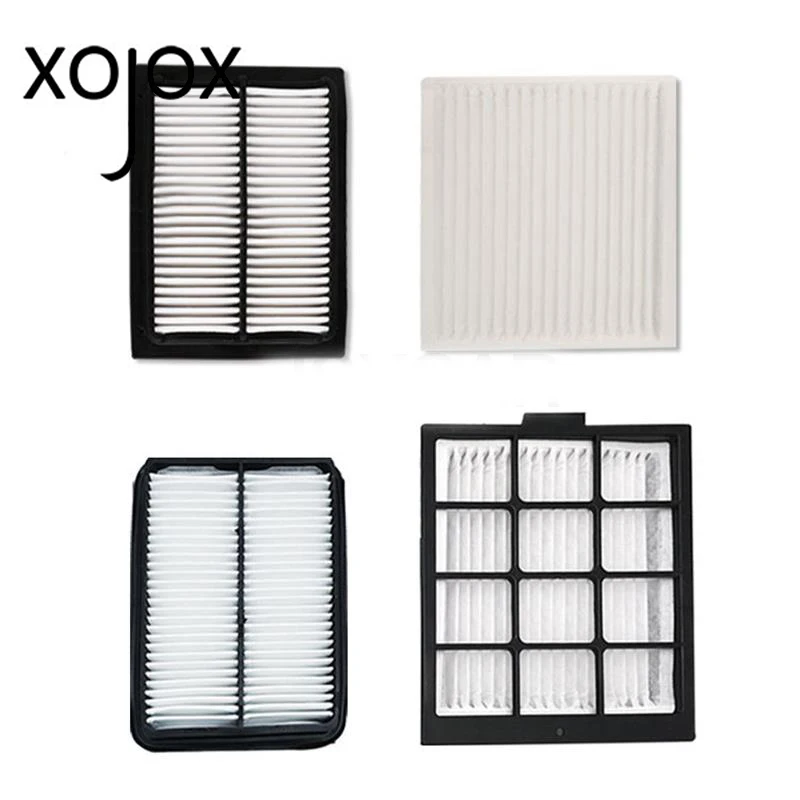 XOJOX For SANY SY135 125C 115 155C-10 The latest air conditioner filter inner outer filter high quality Excavator accessories