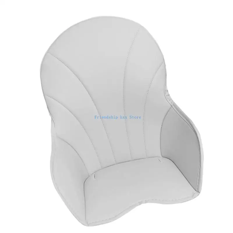 وسادة مقعد F1CB ناعمة للكرسي المرتفع مع طبقة إسفنجية سميكة وحشوة من جلد البولي يوريثان