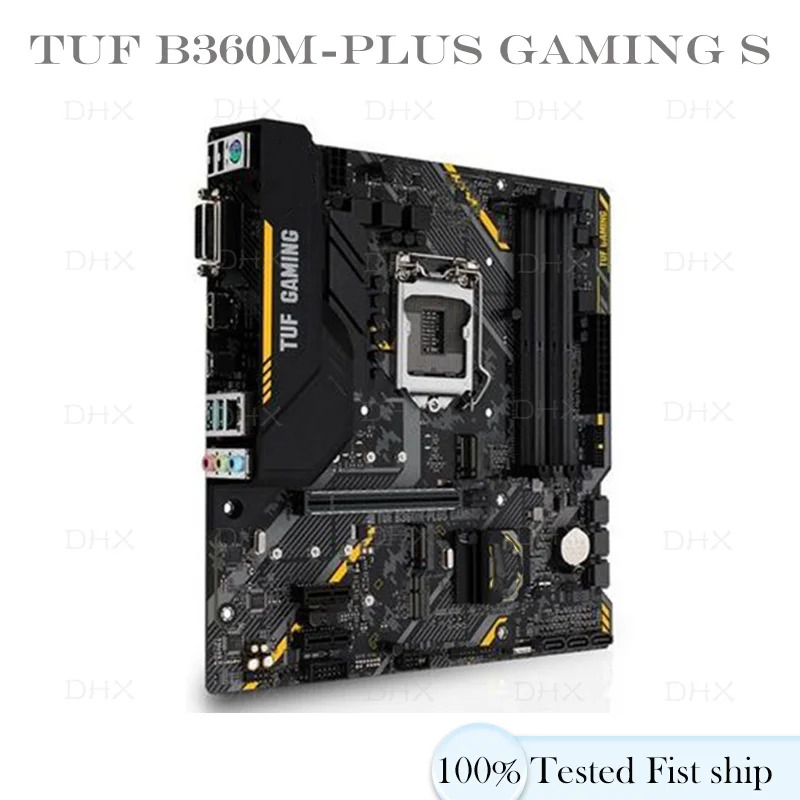 For ASUS TUF B360M-PLUS GAMING S Motherboard 64GB LGA 1151 DDR4 Micro ATX Mainboard 100% Tested Fully Work Be Shipp Quickly DH