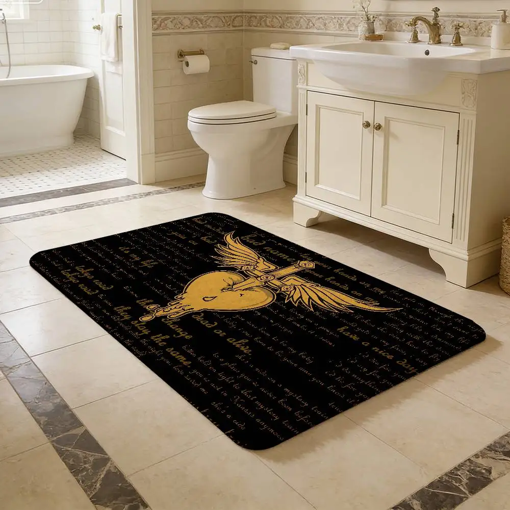 B-BonS J-Jovi Entrance Door Mat Washable Non-Slip Living Room Sofa Chairs Area Mat Kitchen Welcome Doormat