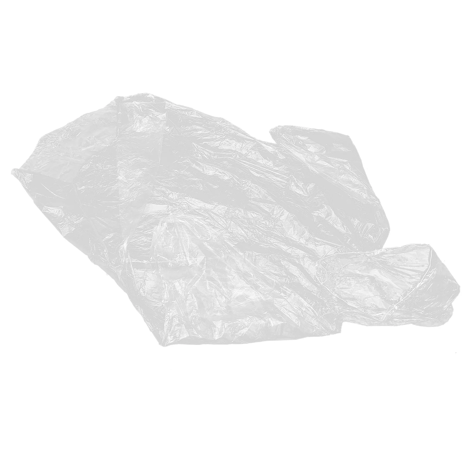 

6pcs Disposable Rain Poncho Adult Lightweight Emergency Raincoat Drawstring Hood Outdoor Camping Travel Clear Rainwear For Men