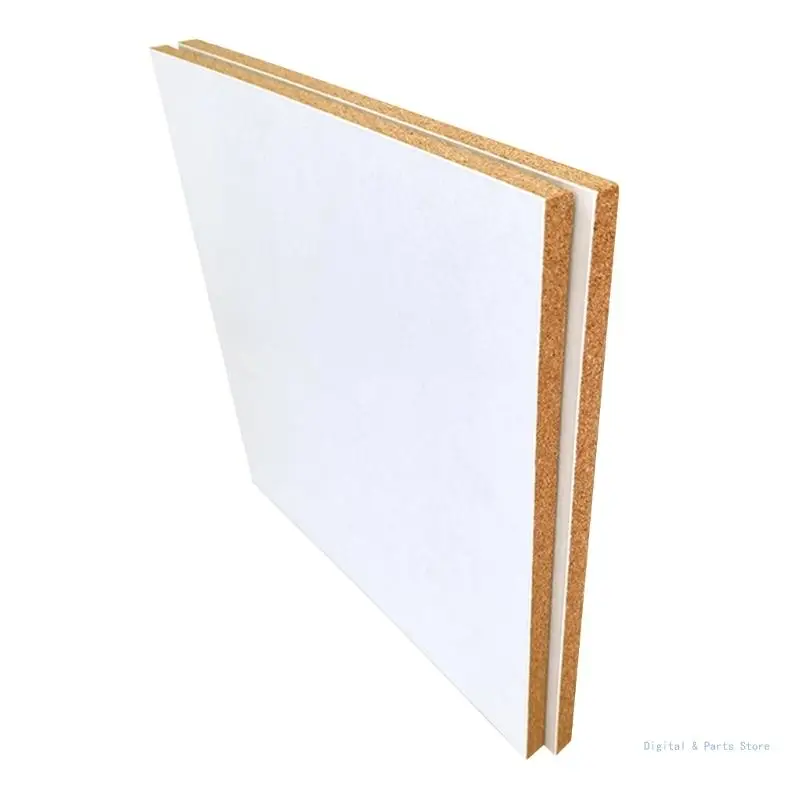 M17F 12"x12" Self Adhesive Corkboards for Office Decorations Display