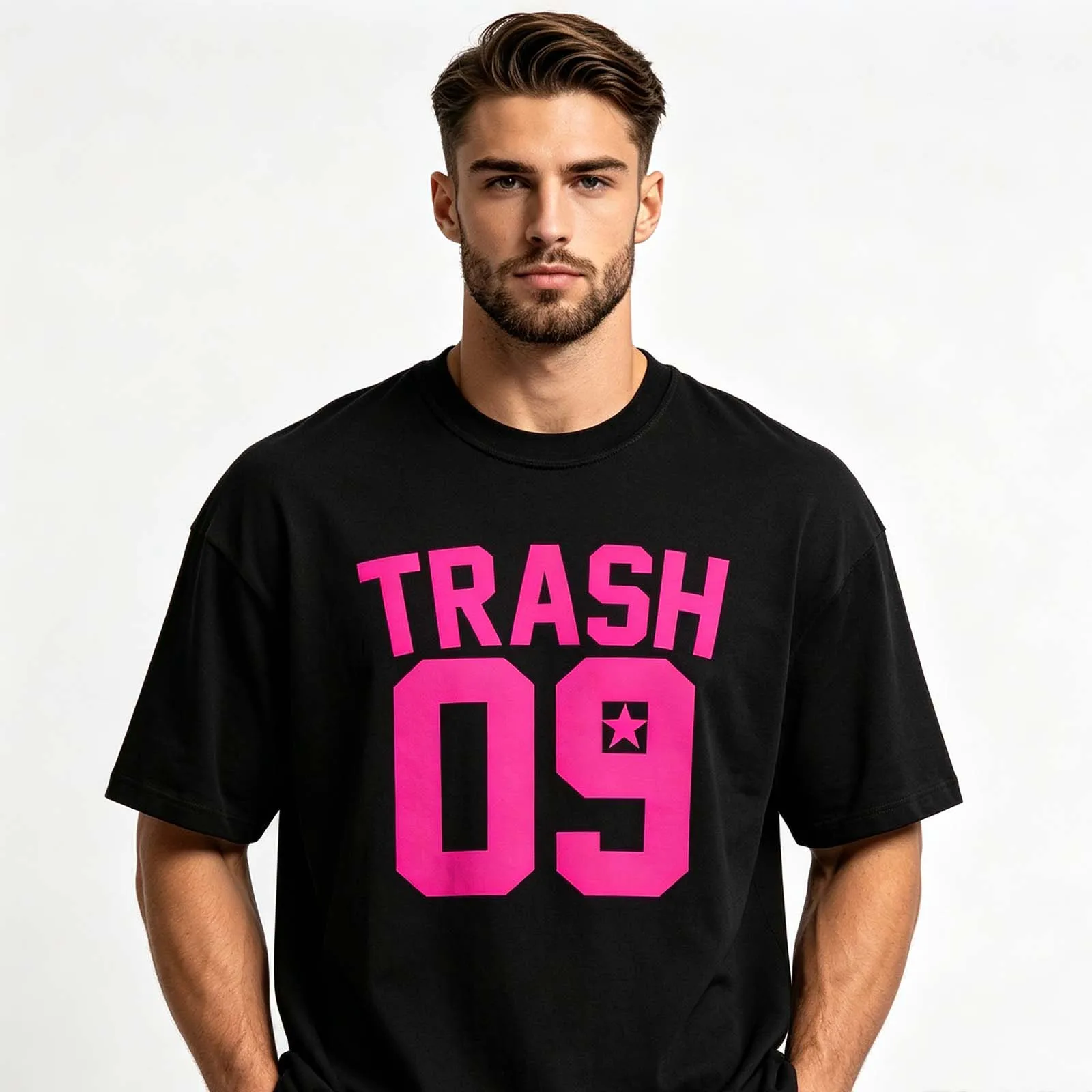 260g Pure Cotton Black T-Shirt Kawaii Femboy Gay Sissy Aesthetic Tee Soft Casual Top for Otokonoko Princessboy