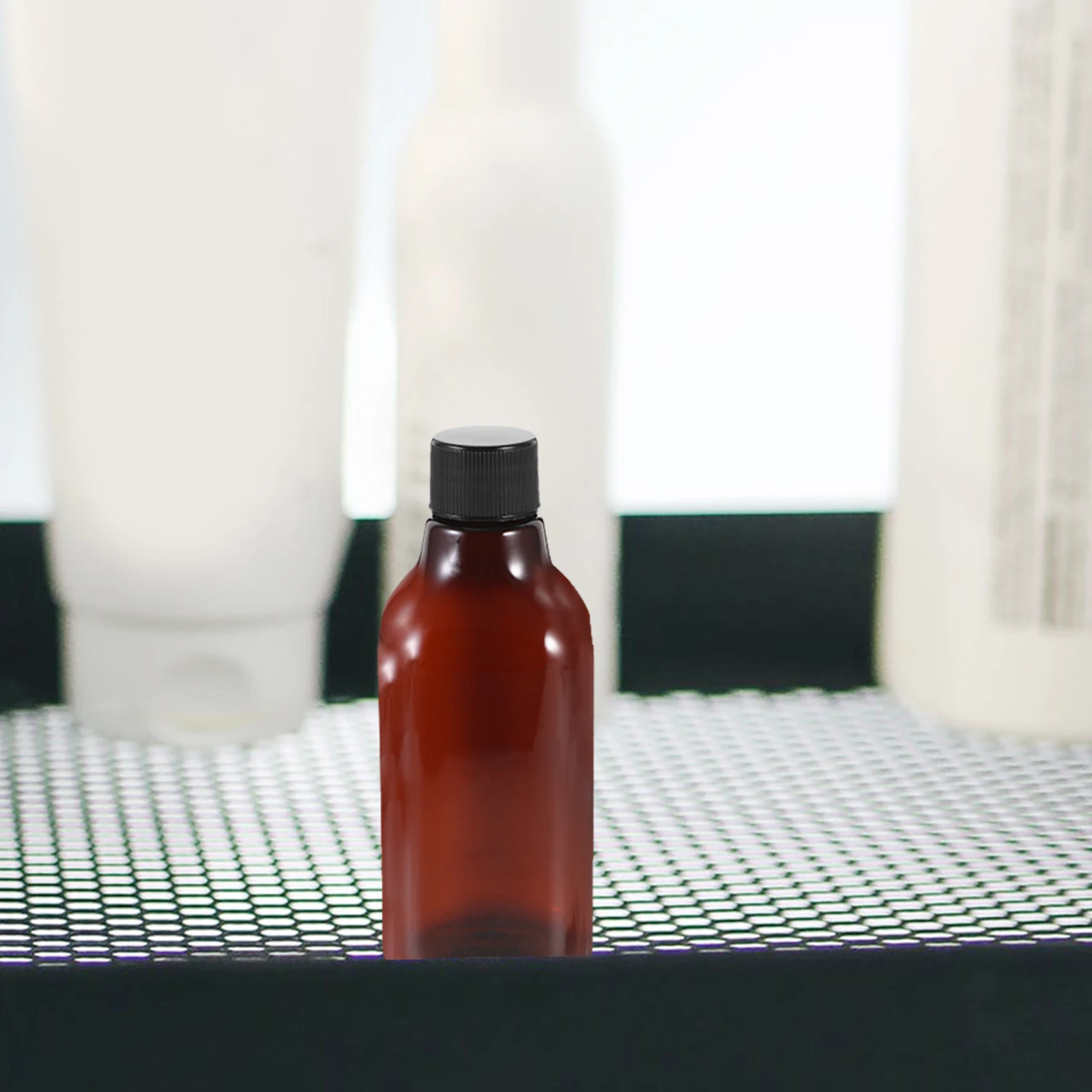 5pcs 여행용 세면 용품 병 리필 가능 샴푸 용기 200Ml 휴대용 로션 병 누출 방지 경량 컨디셔너