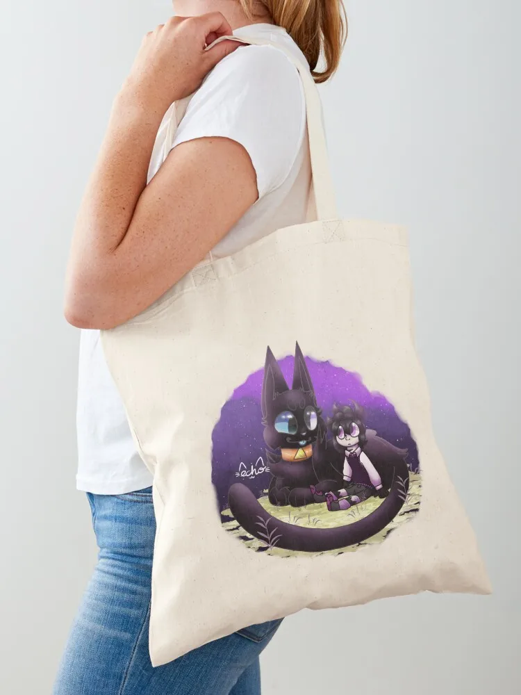 Echo and Eddie Tote Bag Shopper bag Canvas stote bag Lady bags woman shopping