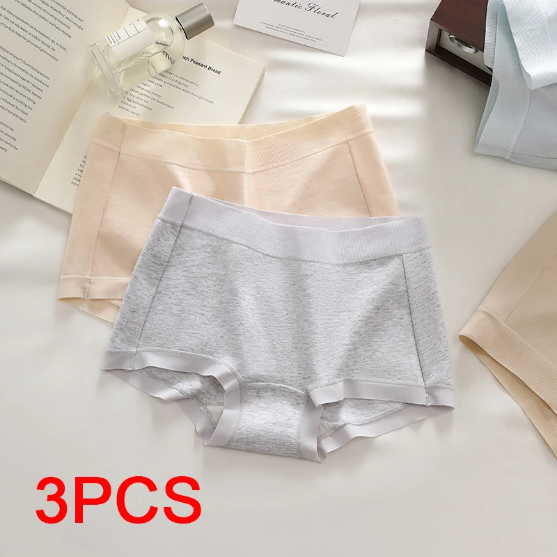 

Модные трусы, женские японские женские трусики, комплект из хлопка, женские шорты-боксеры, женские боксеры, нижнее белье больших размеров, сексуальное