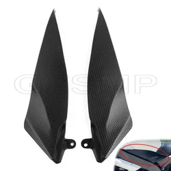 Fit for Yamaha YZF R1 2007 2008 Motorcycle ABS Black Plastic Gas Tank Side Trim Cover Guard Fairing Decoration