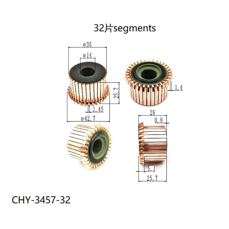 

36*14*25,7*32p Выпрямитель с медной головкой Chy-3457-32