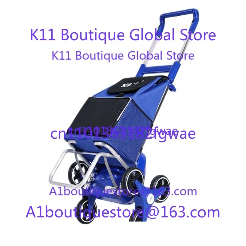 Electric Climbing Machine Shopping Cart Foldable Silent The Elderly Portable Small Hand Cart