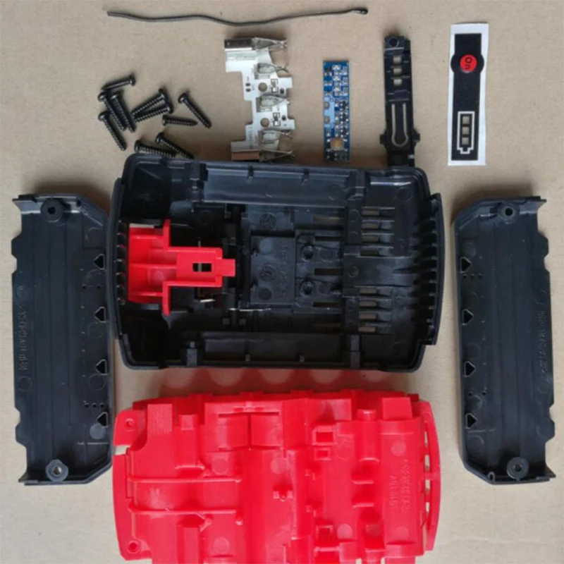 BAT618 Battery Plastic Case PCB Circuit Board LED Indicator For  18V BAT610 BAT609G BAT618 Li-Ion Battery