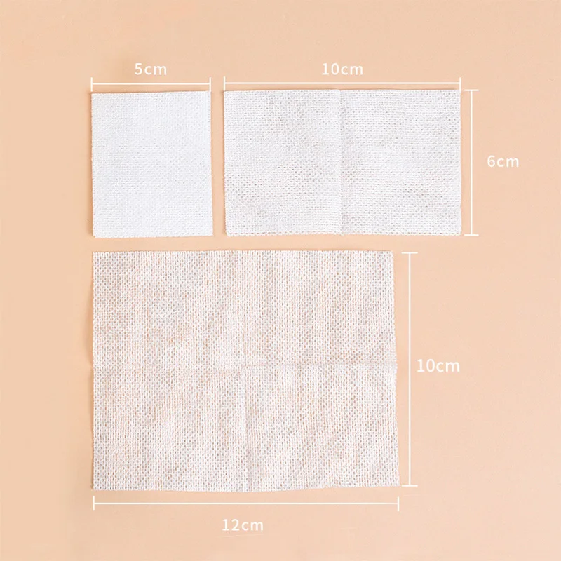 Ướt Nén Trang Điểm Cotton Co Giãn Tiết Kiệm Nước Trang Điểm Cotton Mỏng Mặt Trang Điểm Loại Bỏ Bộ 100 Chiếc Bán Buôn