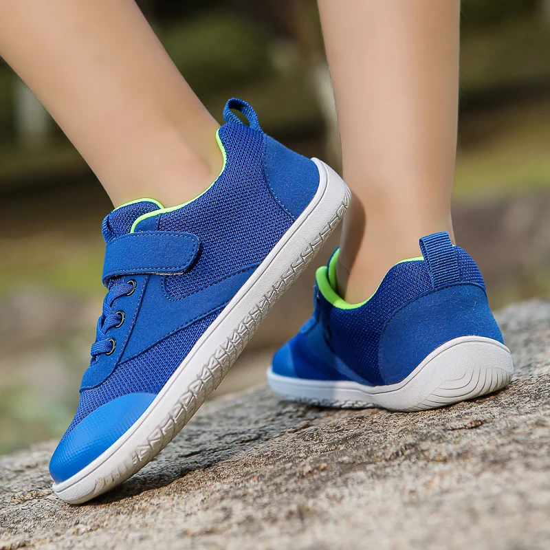 2026 New Children's/small/large/children's Wide-toe barefoot Shoes Boys/girls Minimalist Sports Shoes Dance Shoes Walking Shoes