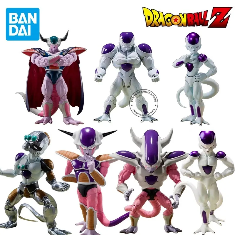 Bandai Original Dragon Ball Anime Figure SHFiguarts Full Power Frieza Action Figure Toys for Kids Gift Collectible Model Dolls