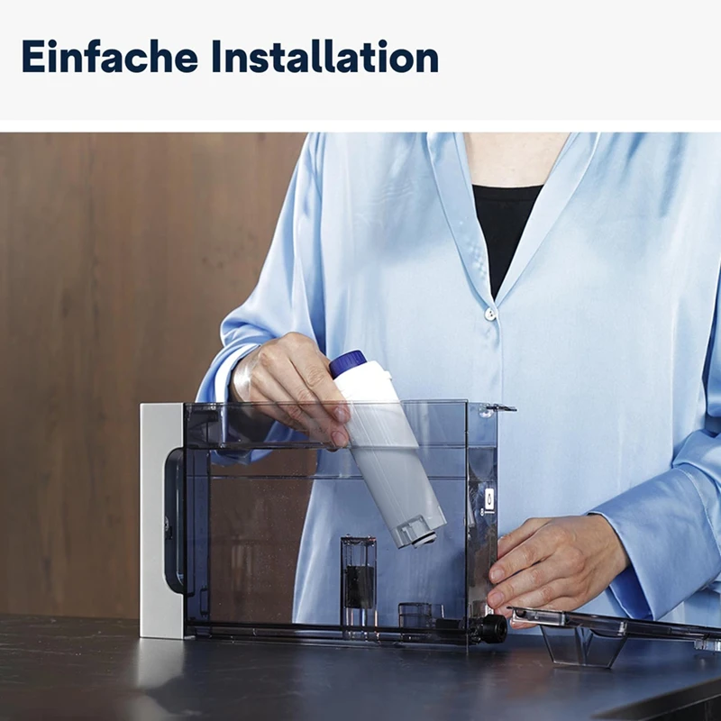 Filter Air Filter Mesin Kopi untuk Mesin Kopi, Pelembut Karbon Aktif, Kompatibel dengan ECAM, , Seri EC - Paket berisi 2