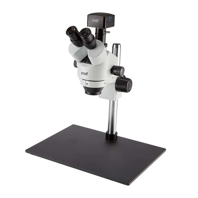 

Long Arm Stent Stereo Microscope Stereo Vision Continuous Zoom XTZ-04 Optical Instrument Factory 5