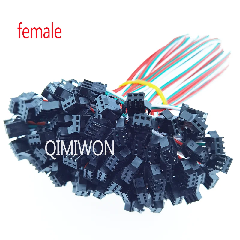 10Pair JST SM2.54 2.54mm Pitch 2P 3P 4P-12P Male to Female Plug Terminal Wire Connector Terminal for LED Downlight Ceiling Lamp