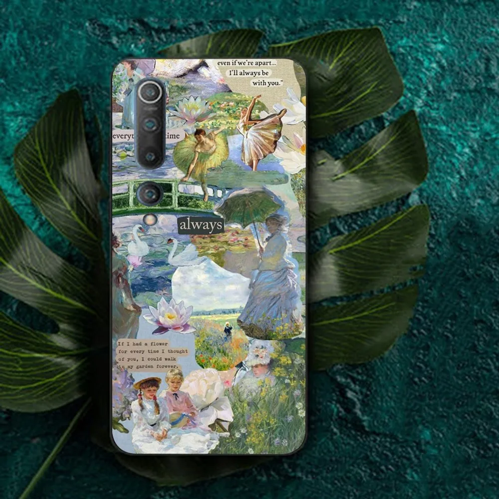 Claude Monet Impressionism Painte Phone Case For Redmi Note 4 X 5 A 6 7 8 T 9 9S 10 11 11S 11Epro Poco M3 pro