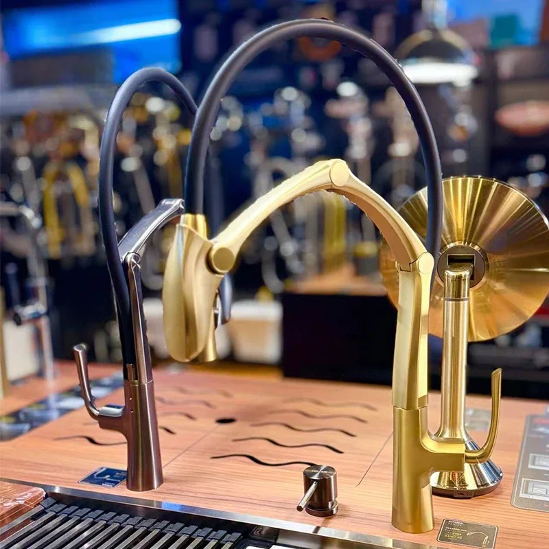 タッチレスキッチンシンク蛇口、デラックスデジタルディスプレイタップ、新しいデザイン