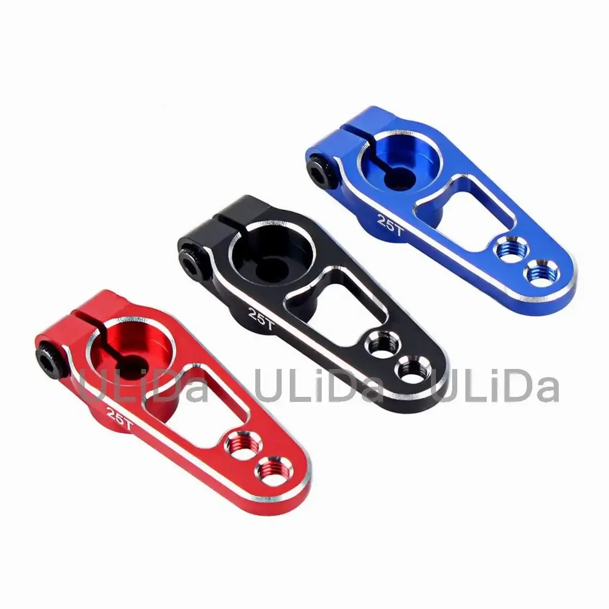 25T Aluminum Servo Horn Arms 25 Teeth Spline M3 Clamp Steering for Futaba Savox Power HD Motor Sakura D4 1/10 Drift RC Car Boat