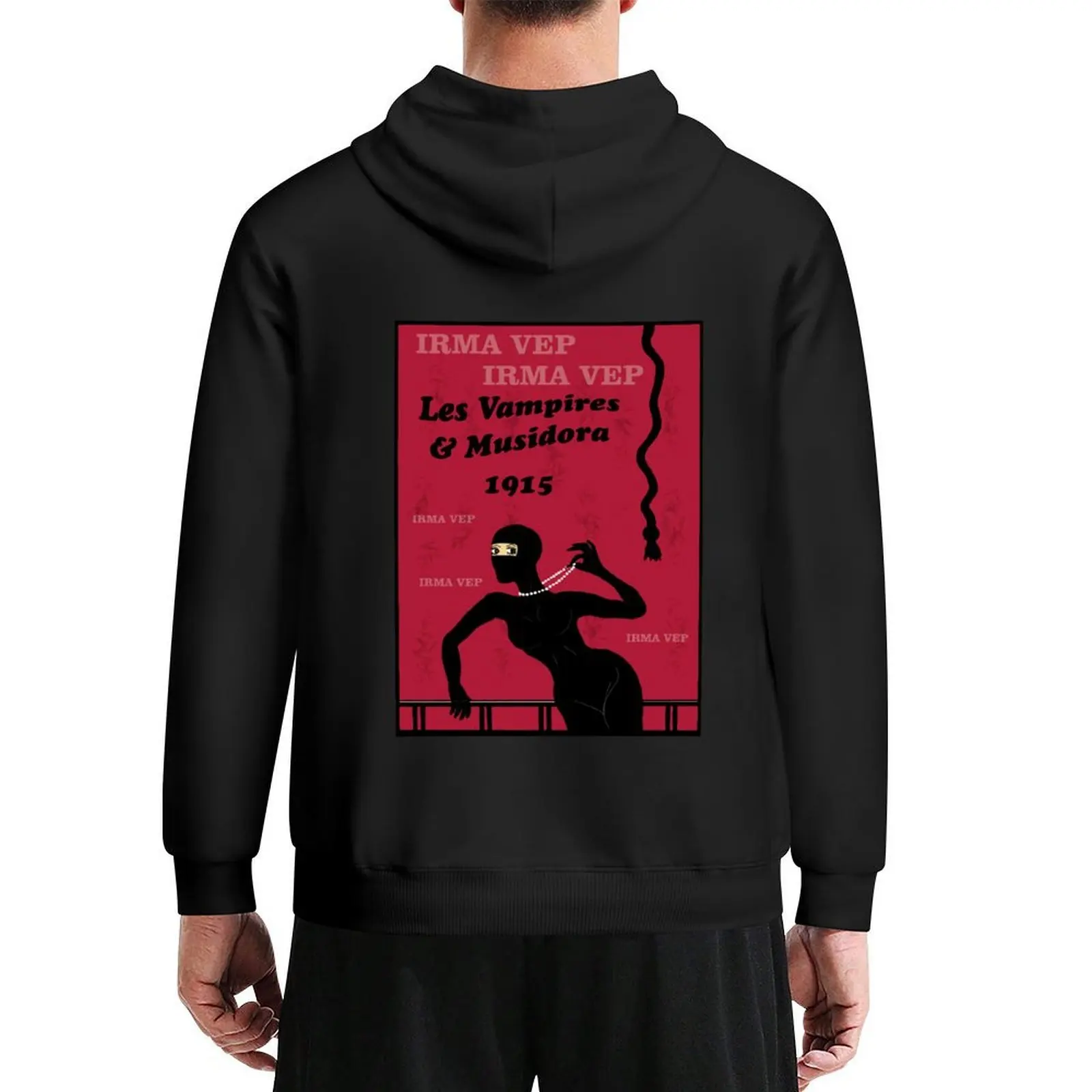 

Musidora as Irma Vep Hoodie men's clothes men wear blouse anime clothes hoodies and sweatshirts new