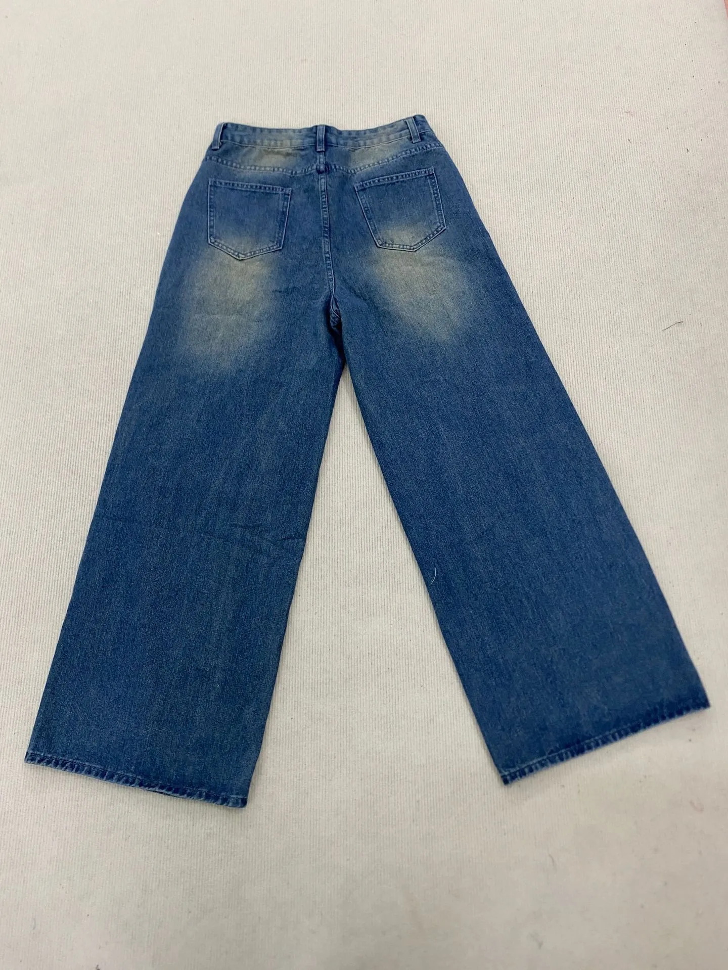 

Новые персонализированные повседневные джинсы с горячим тиснением для женщин, модные и сексуальные пряные брюки с заниженной талией на осень и зиму.