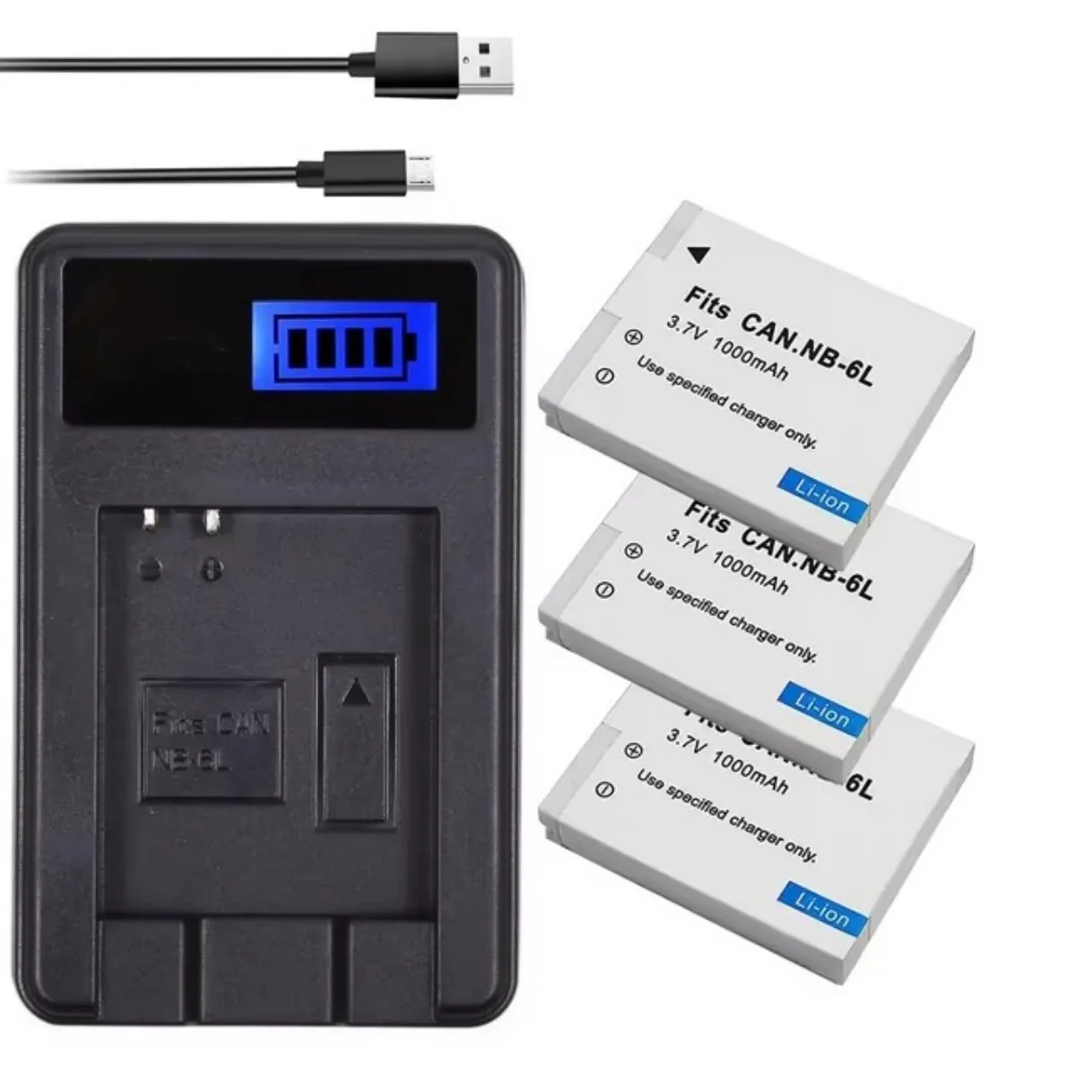 NB 6L NB6L NB-6L for Canon Power-shot IXUS 310 SX240 SX275 SX280 SX510 SX500 HS 95 D10 D20 D30 1600mAh Batteries