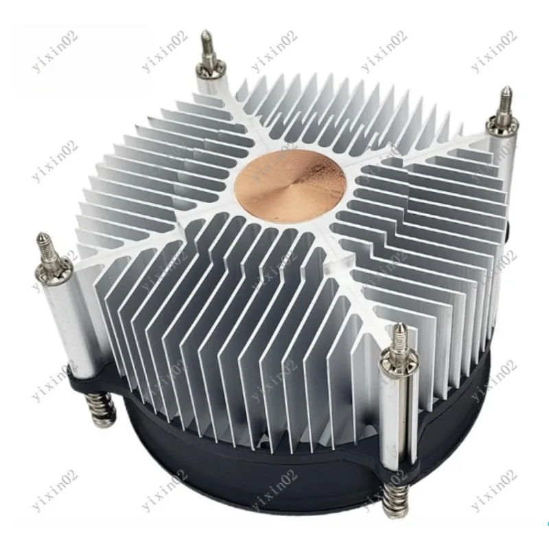 Silent CPU Cooler DownPress Type Fan Screw Compatible for LGA 1150/1151/1155/1156/1200 - Desktop Computer Heat Sink
