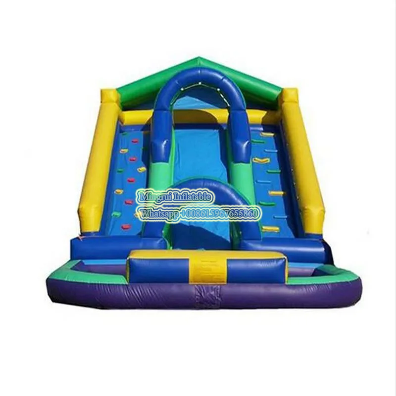 Commercial PVC Trampoline, Exhibition Display, Inflatable Slide Game, Outdoor and Indoor