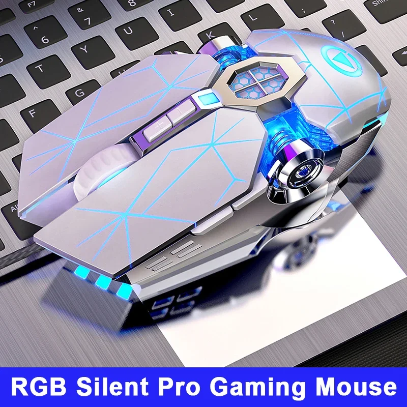 Professional Wired Gaming Mouse 6 Button 3200DPI LED Optical USB Computer Mouse Game Mice Silent Mouse Mause For PC laptop Gamer