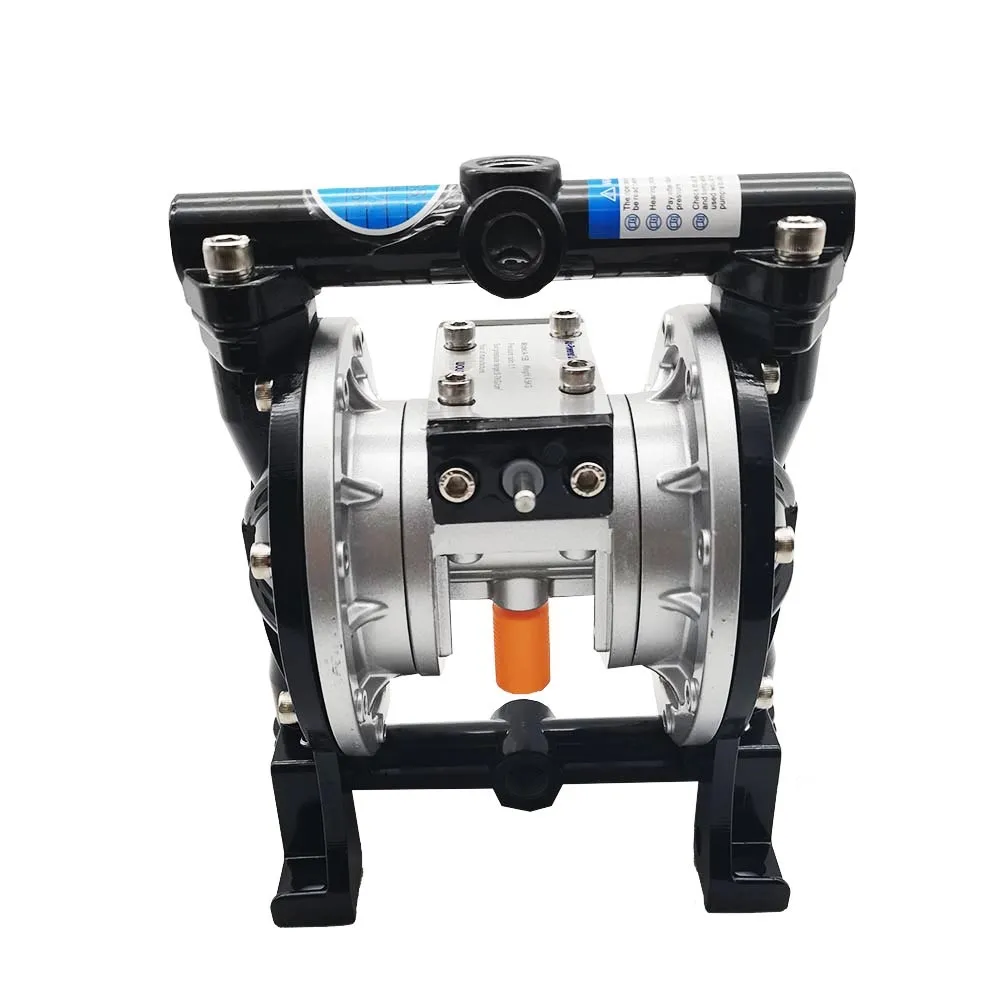 A15/15B Mini Air Operated Pneumatic Diaphragm Paint Pump Aluminum Alloy Diaphragm for DIY Crafts And Home Projects