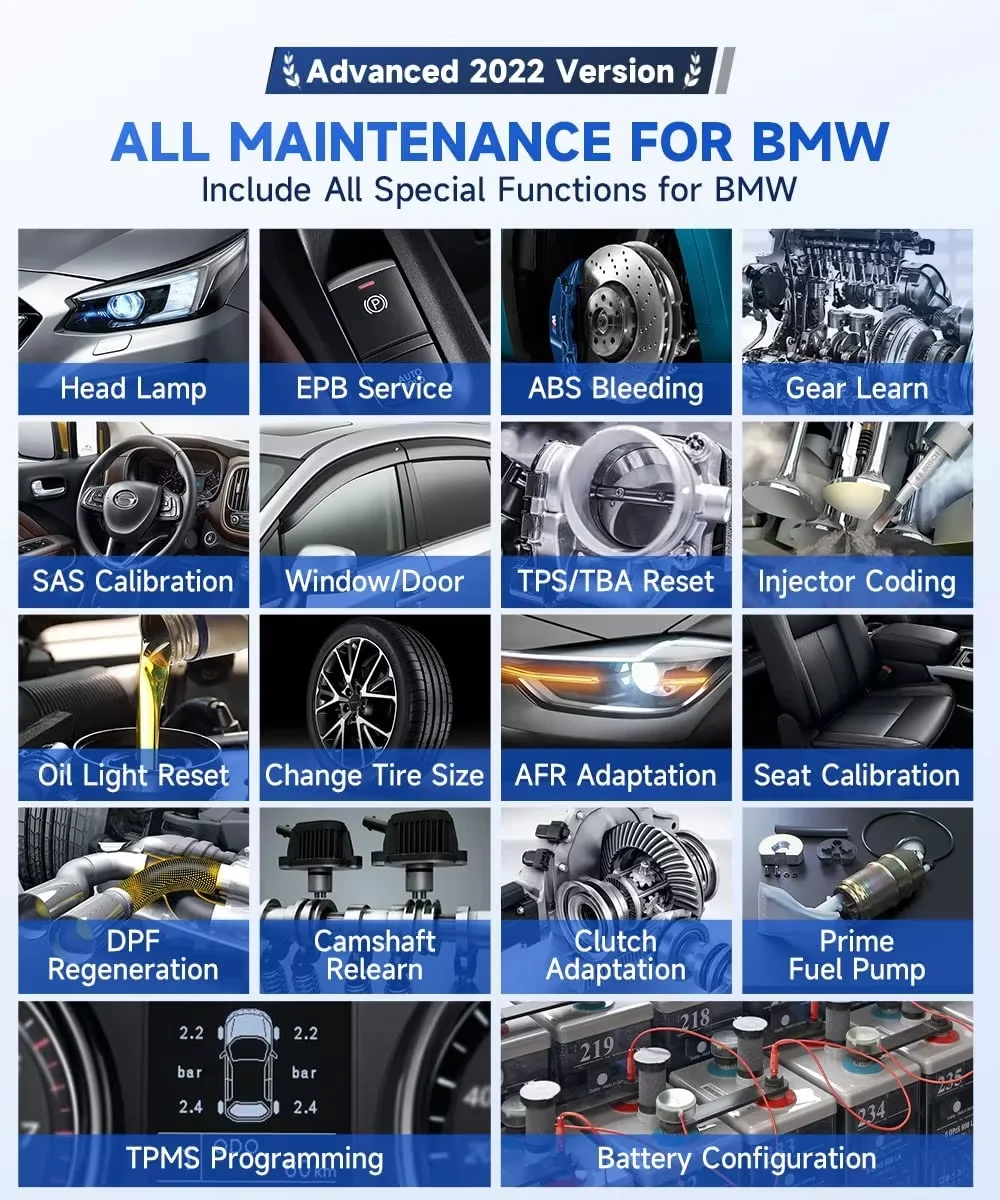 FOXWELL NT510 Elite Obd2 الماسح الضوئي للسيارات جميع الأنظمة التحكم ثنائي الاتجاه ECU الترميز IMMO A/F 30 + إعادة تعيين أدوات تشخيص السيارات