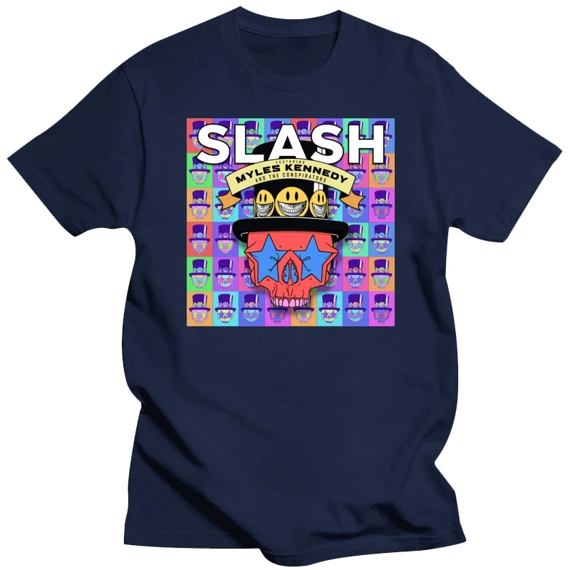 SLASH With Myles Kennedy Album Cover Mens Black T-Shirt