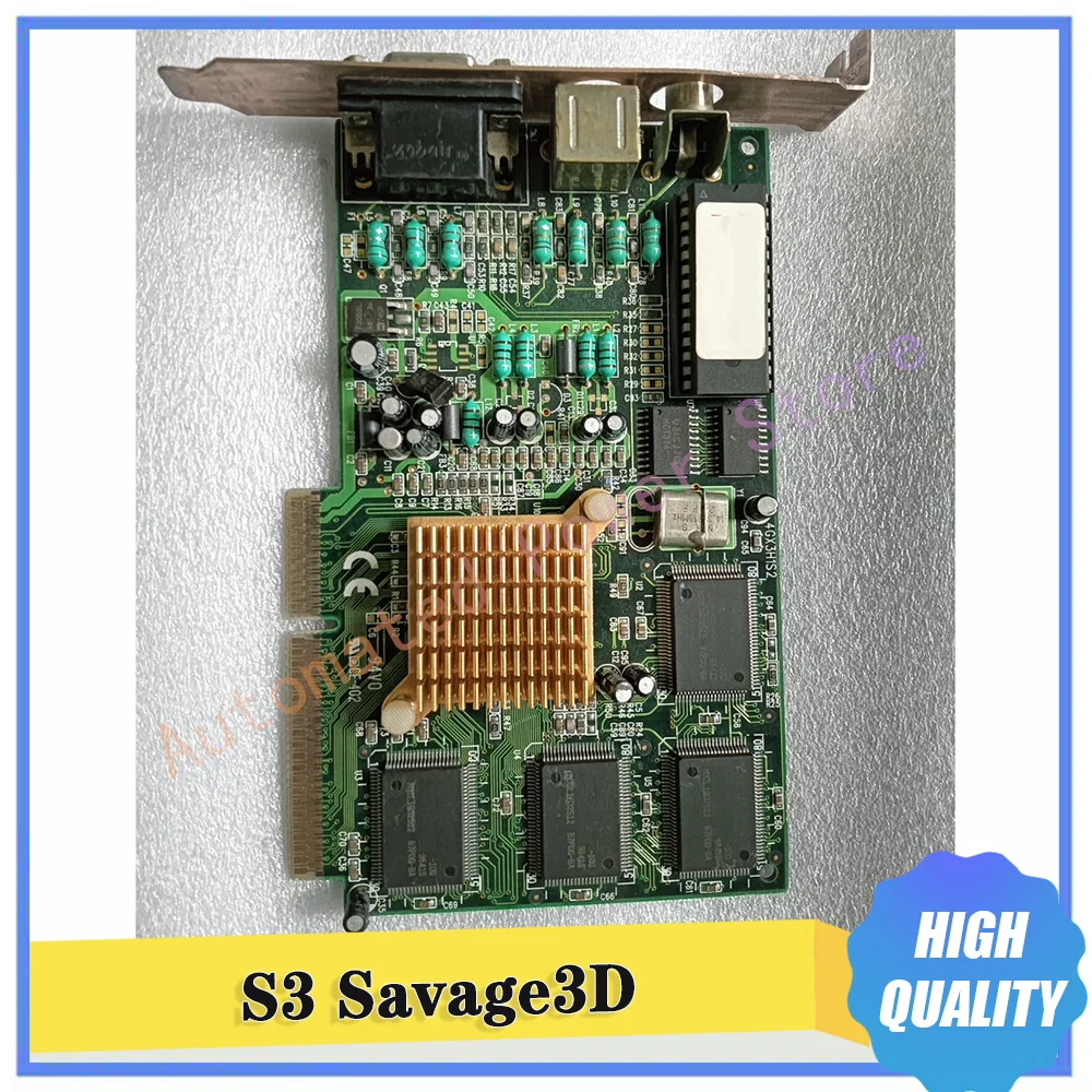 S3 Savage3D AGP Grafikkarte Industrielle Grafikkarte