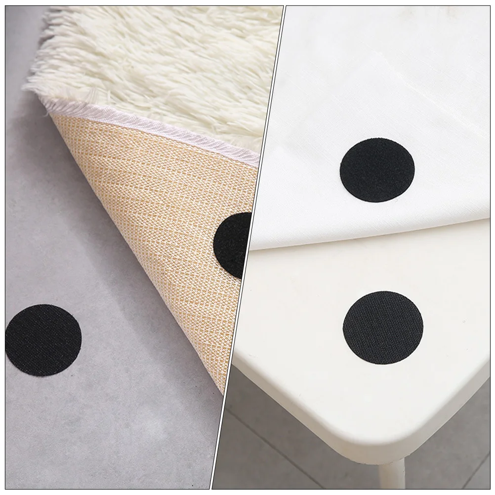 

60Pcs Anti-Slip Fixators Thick Fleece Surface Adhesive Stickers for Carpet Cushion Floor Mat Non-Slip Gripper Pads