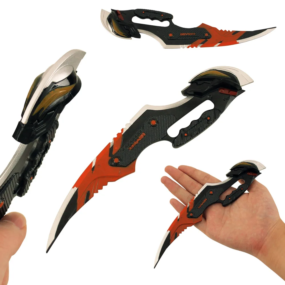 22Cm Arena Breakout Game Belia Twilight Melee Wapens Perifere Katana Metalen Model Collectie Ornamenten Ambachten Gift Speelgoed Voor jongen