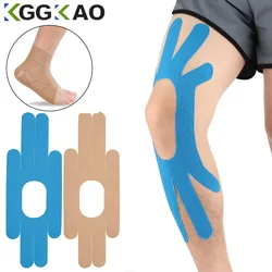 2Pcs/set Pre-cut Athletic Kinesiology Tape Sports Tape Special for Knee Waist Back Neck Muscle Recovery Pain Relief