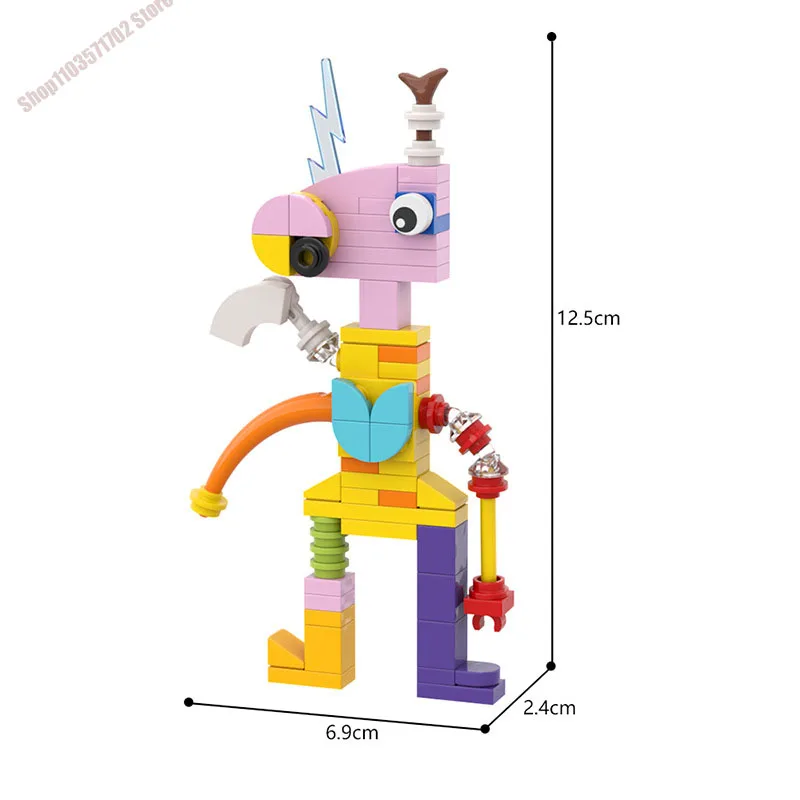 Blocos de construção do circo digital mágico, brinquedos infantis